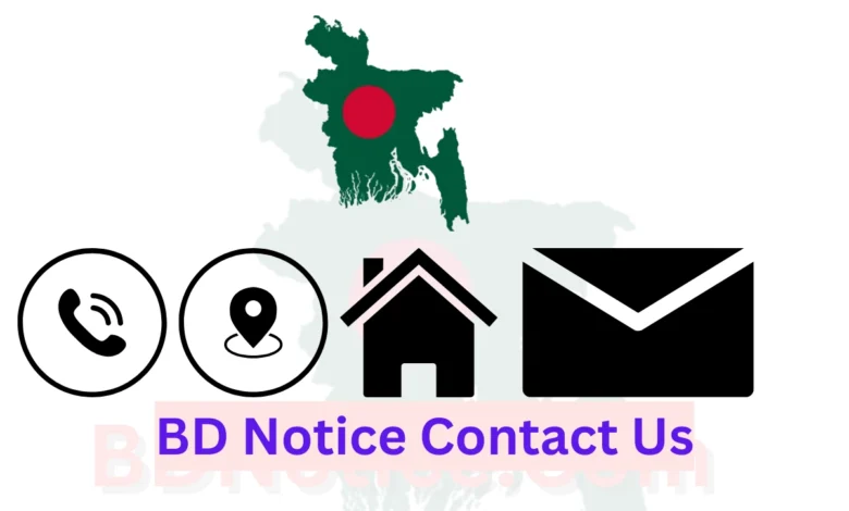 BD Notice Contact Us