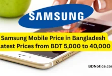 Samsung Mobile Price in Bangladesh 2025: Latest Prices from BDT 5,000 to 40,000