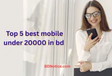 top 5 best mobile under 20000 in bd 2025