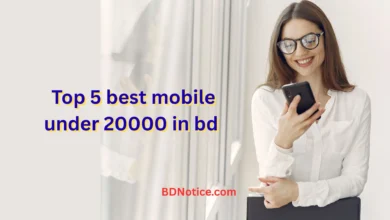 top 5 best mobile under 20000 in bd 2025